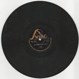 Alix COMBELLE et son orchestre 78T25 Swing SW 189 Encore / Ma chanson triste