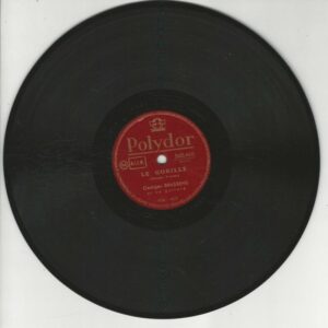Georges BRASSENS 78T25 Polydor 560 460 Le Gorille / La Chasse Aux Papillons