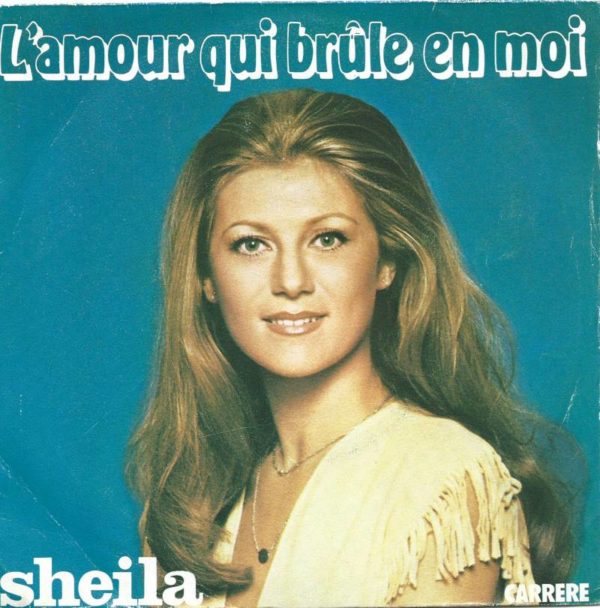 SHEILA 45SP Carrere 49242 L'amour Qui Brûle En Moi - La Voiture