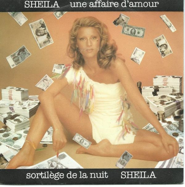 SHEILA 45SP Carrere 49813  Une Affaire D'amour - Sortilège De La Nuit