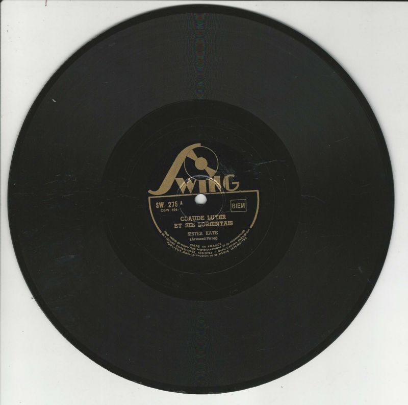 Claude LUTER 78T25 Swing SW 275 Sister Kate / Orange-jam