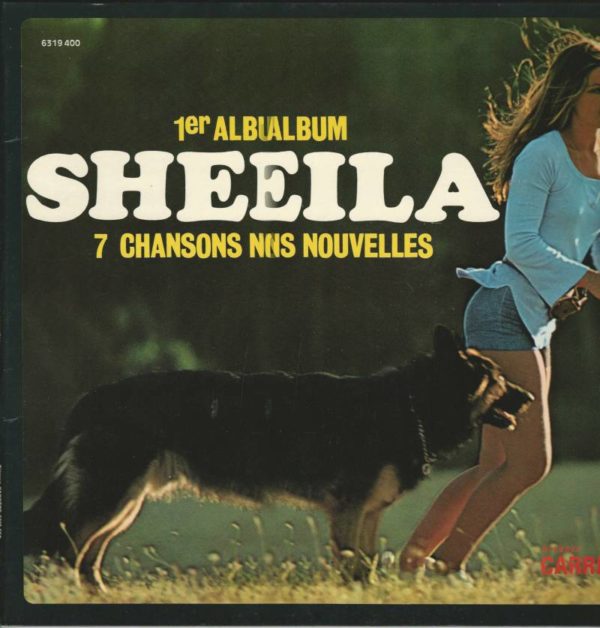 SHEILA 33T Carrere 6319 400 1er Album: Love 7 Chansons Nouvelles