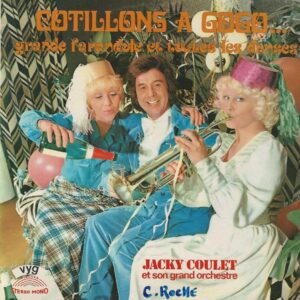 Jacky COULET et son grand ochestre 33T VYG disques 10077 Cotillons à gogo