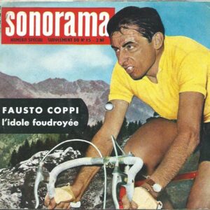 Fausto COPPI 33T17 Livredisque souple Sonorama supplément du N° 15 L'idole foudroyée