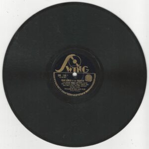 Frank NEWTON 78T25 Swing SW 198 The blues my baby gave to me / The world is waiting for the sunrise