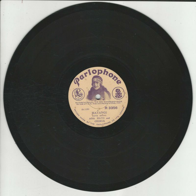 Ana HATO 78T25 Parlophone R 3356 Te Arawa / Matangi – Image 2
