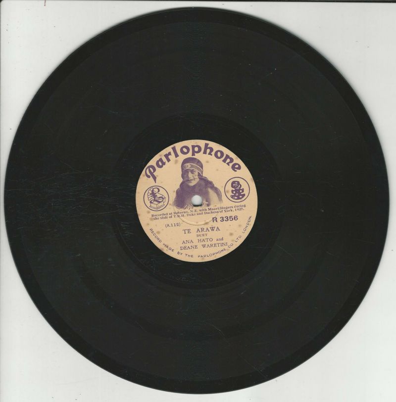Ana HATO 78T25 Parlophone R 3356 Te Arawa / Matangi