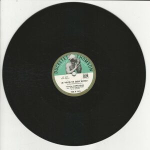 Charles AZNAVOUR 78T25 Ducretet Thomson 790 V 102 Je veux te dire adieu/Viens au creux de mon épaule