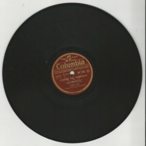 Disque 78T25 Edith PIAF Columbia BF 265 L'orgue Des Amoureux / Pleure Pas
