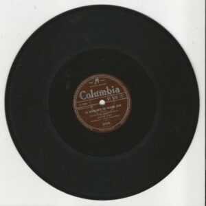 Edith PIAF 78T25 Columbia BF 599 La Goualante Du Pauvre Jean / Heureuse