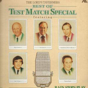THE LORD'S TAVERNERS 33T Haven records HAV 1017 Best of Test Match Special