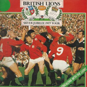 BRITISH LIONS 33T Circle sports SRC 1001 Silver jubilee 1977 tour