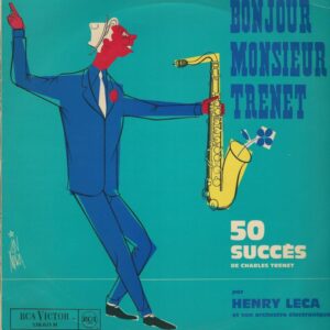 Henry LECA 33T RCA 530 023 Bonjour Monsieur TRENET