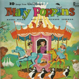 Walt DISNEY Presents 10 Songs from Mary Poppins 33T Disneyland DQ 1256