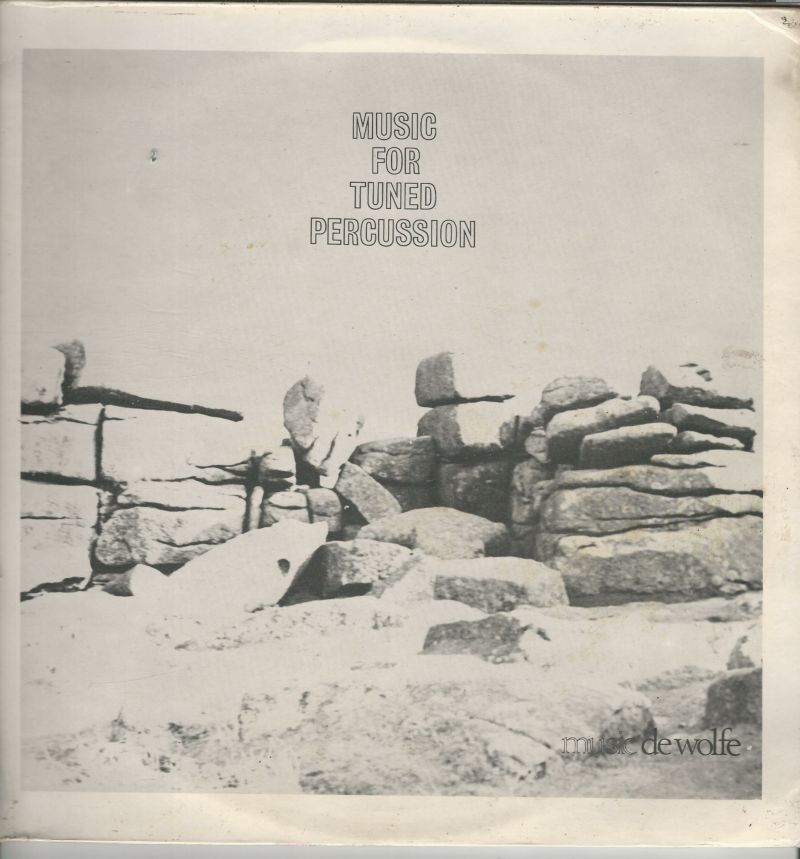 Pierre ARVAY 33TD De Wolfe DW/LP 3260 Music for Tuned Percussion
