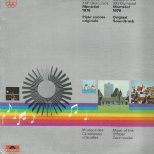 Jeux de la XXI° Olympiade MONTREAL 1976 33T POLYDOR 2424124 Piste sonore originale