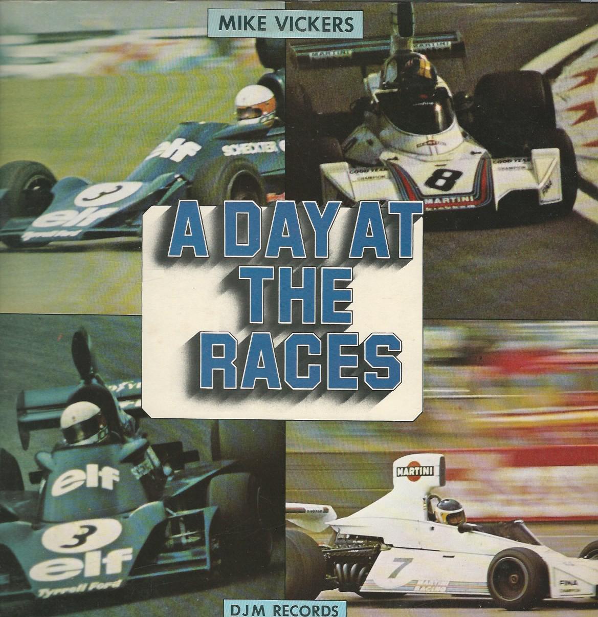 Mike VICKERS 33T DJM DJSLM 2034 A day at the race: divers documents et bruitages
