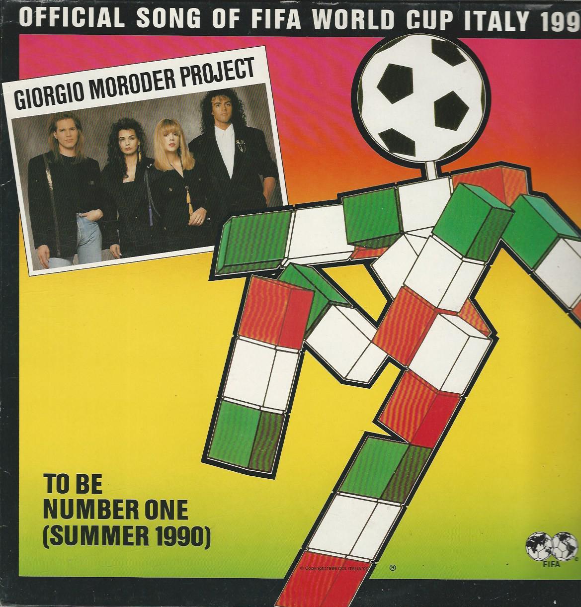 Giorgio MORODER Project 45MAXI Virgin 613021 Official song of FIFA World Cup Italy 1990