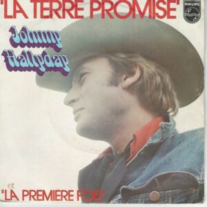 Johnny HALLYDAY 45 SP Philips 6042 042 La terre promise / La première fois