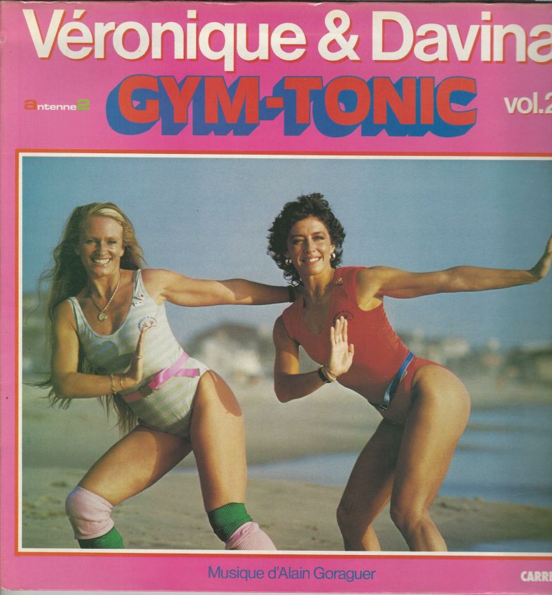 VERONIQUE ET DAVINA 33T Carrère 66 062 Gym-Tonic N° 2 Musique d'Alain Goraguer