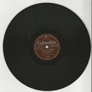 Edith PIAF 78T25 Columbia BF 319 La Fête Continue / C'est D'la Faute