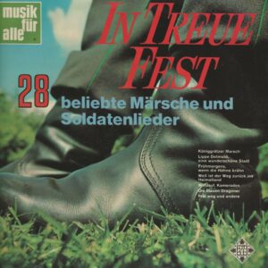 DAS MUSIKKORPS 6 DER BUNDESWEHR HAMBURG 33T Telefunken NT 218 In Treue Fest