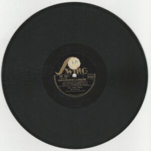 Kenny CLARKE and his 52nd Street Boys 78T25 Swing SW 244 52nd street theme / Rue Chaptal