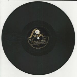 DICKY WELLS SW 39 SWING 78T25 Dinah ! / Nobody's blues but my own