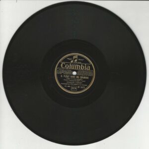 Charles TRENET 78T25 Columbia DF 2472 Il Pleut dans ma Chambre/La Route Enchantée