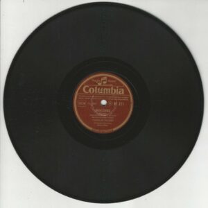 Charles TRENET 78T25 Columbia BF 221 Imaginez / Au Clair de la Lune