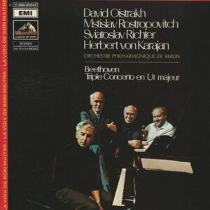 OISTRAKH-ROSTROPOVITCH-RICHTER 33T VSM 2C 069 02042 Triple Concerto en UT Majeur dir Karajan