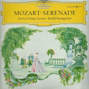 FESTIVAL STRINGS LUCERNE 33T DGG TULIP LPEM 19480 Mozart: Sérénade conducting Rudolf Baumgartner