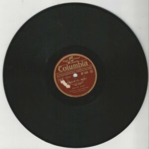 Edith PIAF 78T25 Columbia BF 386 Chante Moi avec Marcel Jiteau / Une Enfant