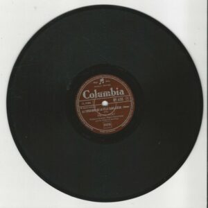 Edith PIAF 78T25 Columbia BF 436 A L'enseigne De La Fille Sans Coeur / Télégramme