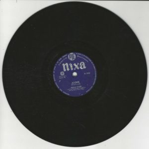Petula Clark 78T25 Pye Nixa N 15112 Alone/A Million Stars Above