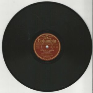 Eddie CONSTANTINE/Edith PIAF et Eddie CONSTANTINE 78T25 Columbia BF 372 Petite Si Jolie / Si Si Si Si