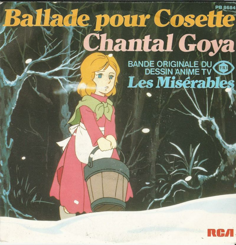 Chantal GOYA 45SP RCA PB 8684 Ballade pour Cosette/La Neige dans la Forêt(orchestre)