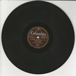 Edith PIAF 78T25 Columbia BF 429 Padam Padam / La Chanson De Catherine