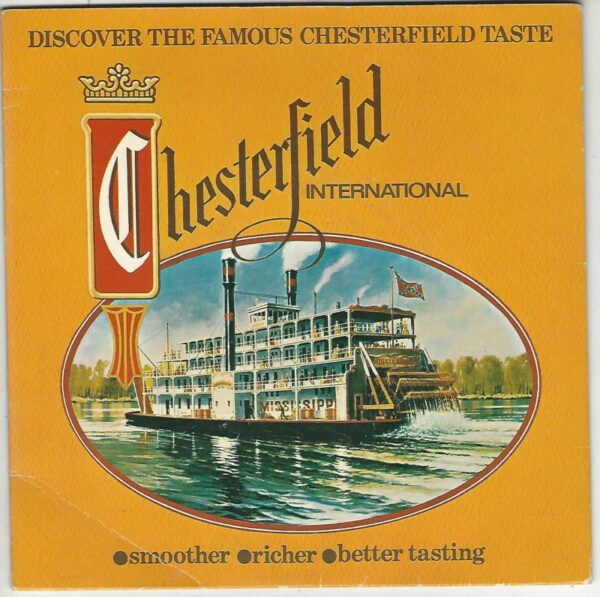 Jeff WAYNE 45T Liggett & Myers Discover the Famous Taste and Sounds of America with Chesterfield