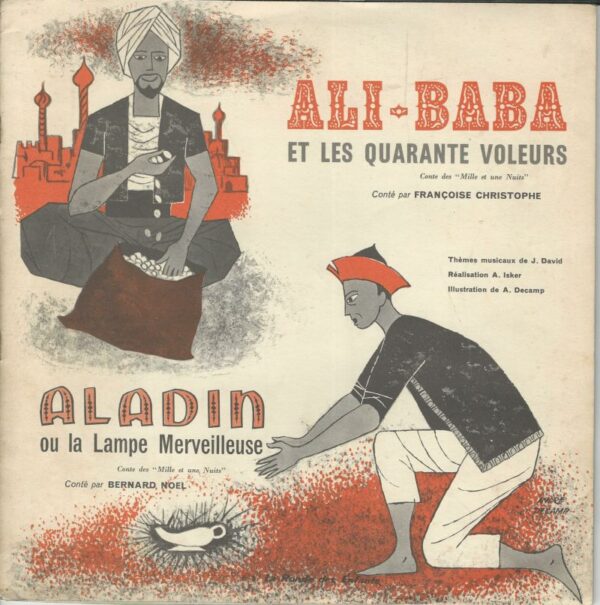 Françoise CHRISTOPHE 33T25 La Ronde Des Enfants E5/E6 Ali Baba Et Les Quarante Voleurs/Aladin Ou La Lampe Merveilleuse