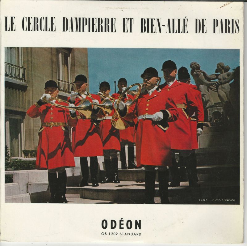 LE CERCLE DAMPIERRE ET BIEN-ALLE DE PARIS 33T25 Odéon OS 1202 Le Rallye Lorraine + 6