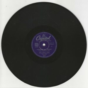 NAT "KING" COLE 78T25 Capitol 3234 Forgive My Heart / Someone you love