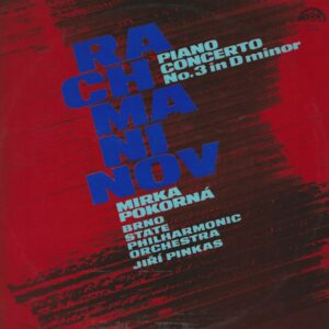 Mirka POKORNA 33T Supraphon 1 10 1950 Concerto N° 3 in D Minor for Piano and Orchestra Op 30