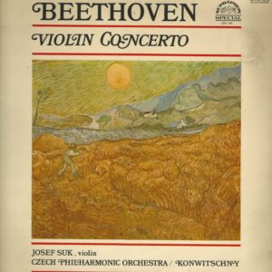 Josef SUK 33T stéréo Supraphon 2581006 Violin concerto in D OP 61