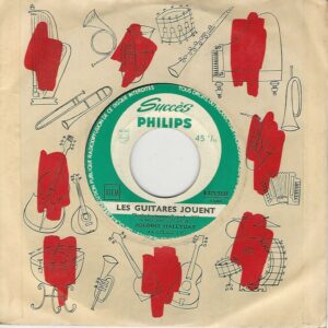 Johnny HALLYDAY 45SP Philips B 373 332 F Les guitares jouent/Dis lui que j'en rêve
