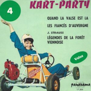 Freddy BALTA / Kurt DIEFENBAKER orchestre 45Tours Panorama 17 304 KART-PARTY 4 valse: Quand la valse est là-Les fiancés d'auvergne / Légendes de la forêt viennoise