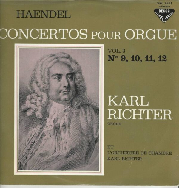 Karl RICHTER 33Tx3 Decca SXL 2115/187/201 Concertos pour Orgue 1-12 – Image 3