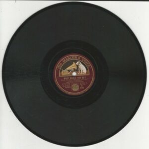 Maurice CHEVALIER en Anglais 78T25 HMV B 4193 What Would You Do ?/Oh! That Mitzi!