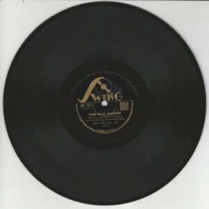 DON BYAS QUARTET 78T25 Swing SW 241 Body and soul / I'm beginning to see the light