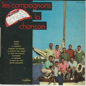 LES COMPAGNONS DE LA CHANSON DEDICACES 33T25 Columbia FS 1101  Roméo-Marin-La Marmite + 7